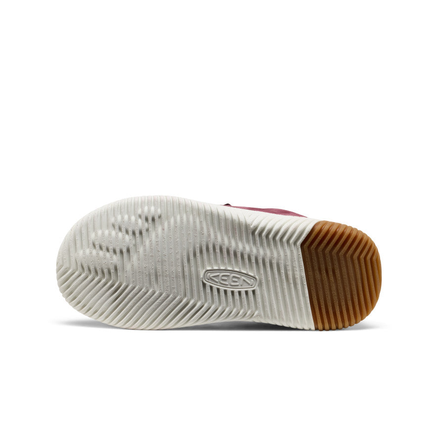 Keen Popular style | Big Kids' KNX Leather Sneaker Fig/Star White