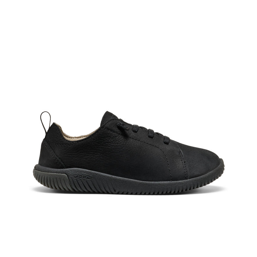 Keen | Big Kids' KNX Leather Sneaker Triple Black