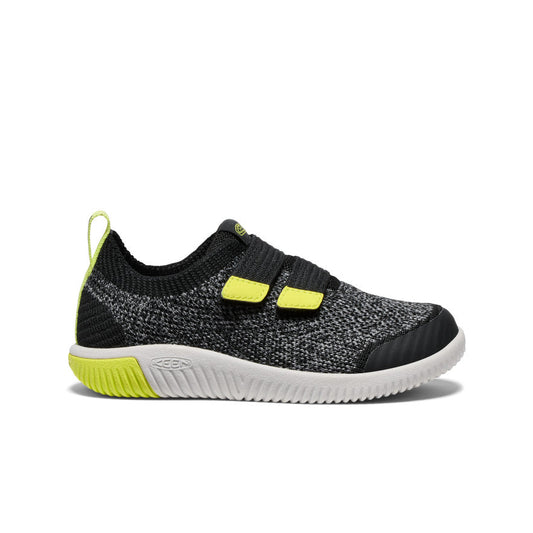 Keen New | Little Kids' KNX Knit Double Strap Black/Evening Primrose