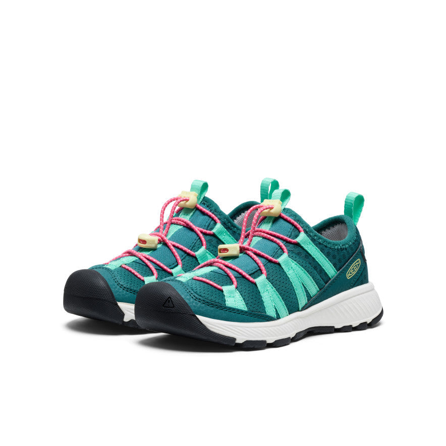 Keen Outlet | Little Kids' Motozoa Sneaker Mediterranea/Pink Lemonade