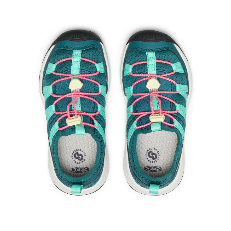 Keen Outlet | Little Kids' Motozoa Sneaker Mediterranea/Pink Lemonade