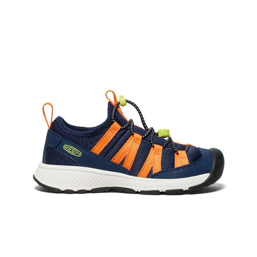 Keen New | Little Kids' Motozoa Sneaker Naval Academy/Bright Marigold