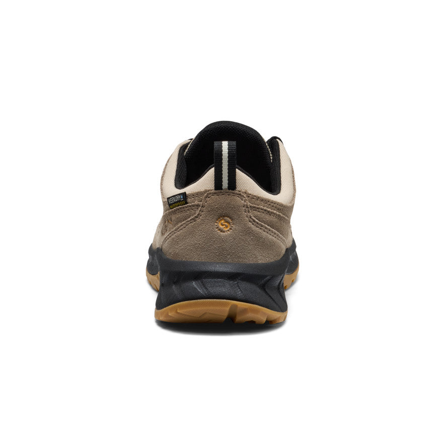 Keen Near Me | Big Kids' Hightrail Waterproof Hiking Shoe Brindle/Oak Buff