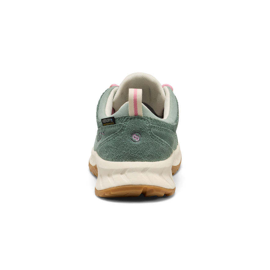 Keen | Big Kids' Hightrail Waterproof Hiking Shoe Lily Pad/Cashmere Rose