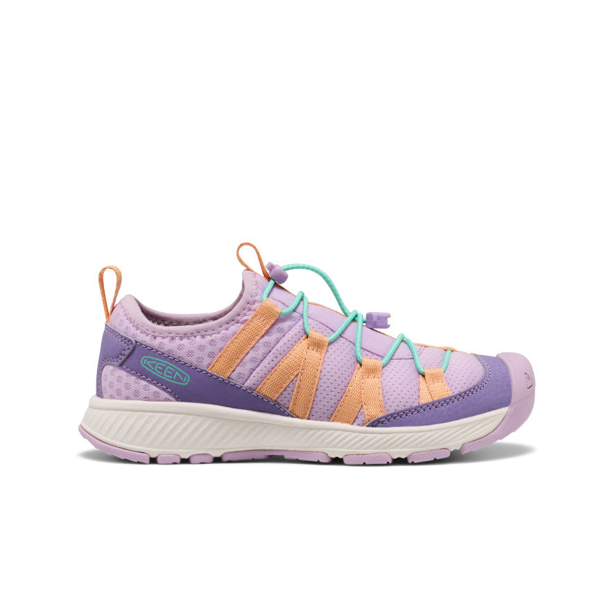 Keen Outlet | Big Kids' Motozoa Sneaker Purple Haze/Peach Fuzz