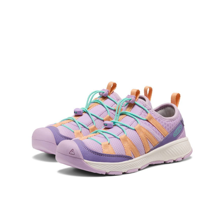 Keen Outlet | Big Kids' Motozoa Sneaker Purple Haze/Peach Fuzz