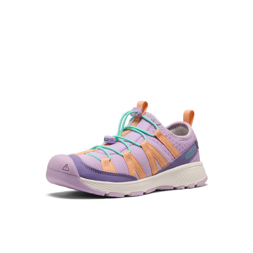 Keen Outlet | Big Kids' Motozoa Sneaker Purple Haze/Peach Fuzz