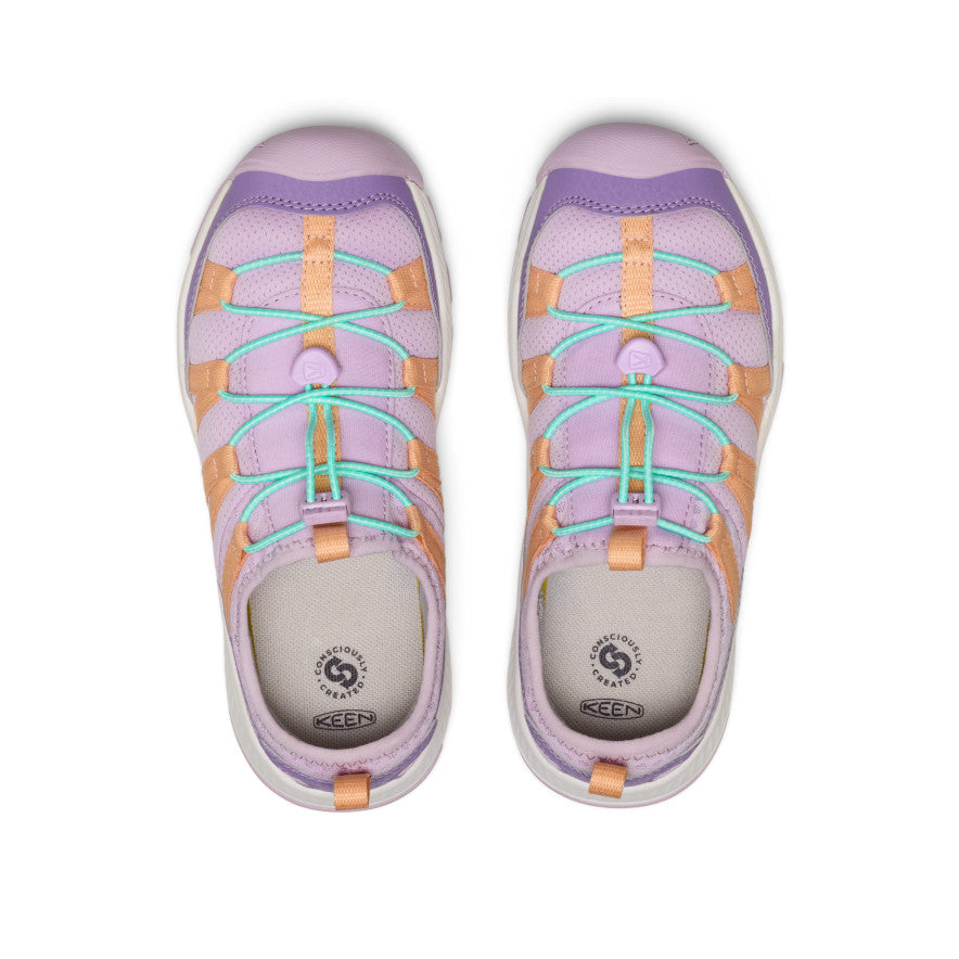 Keen Outlet | Big Kids' Motozoa Sneaker Purple Haze/Peach Fuzz