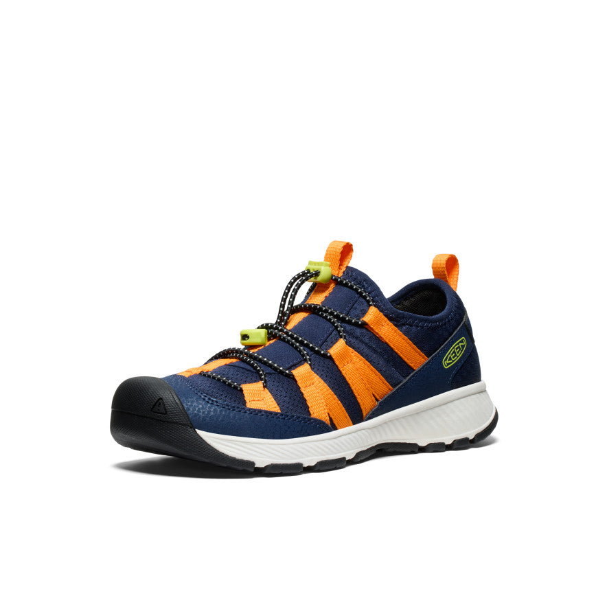 Keen Hot style | Big Kids' Motozoa Sneaker Naval Academy/Bright Marigold