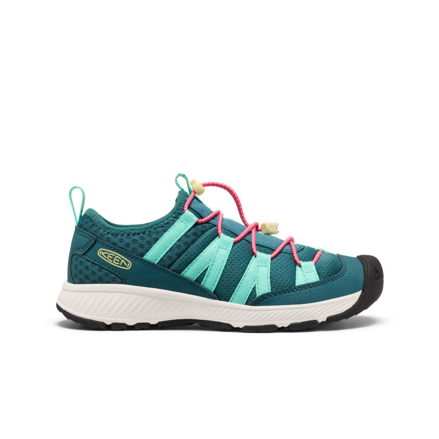 Keen New | Big Kids' Motozoa Sneaker Mediterranea/Pink Lemonade