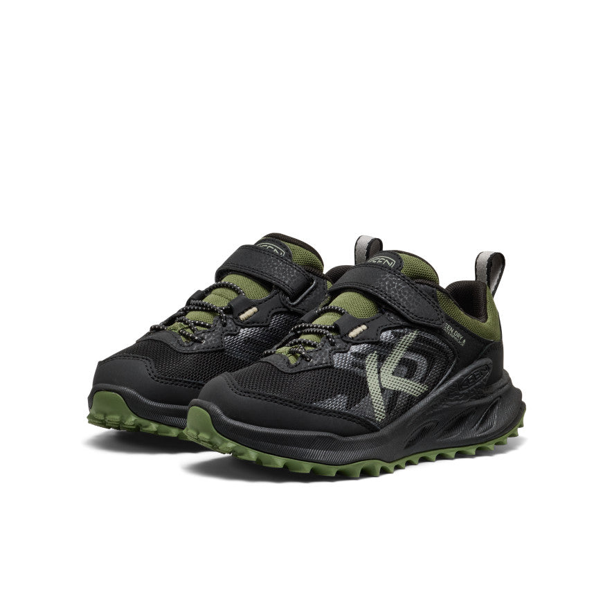 Keen Online | Little Kids' Zionic Waterproof Shoe Black/Bronze Green