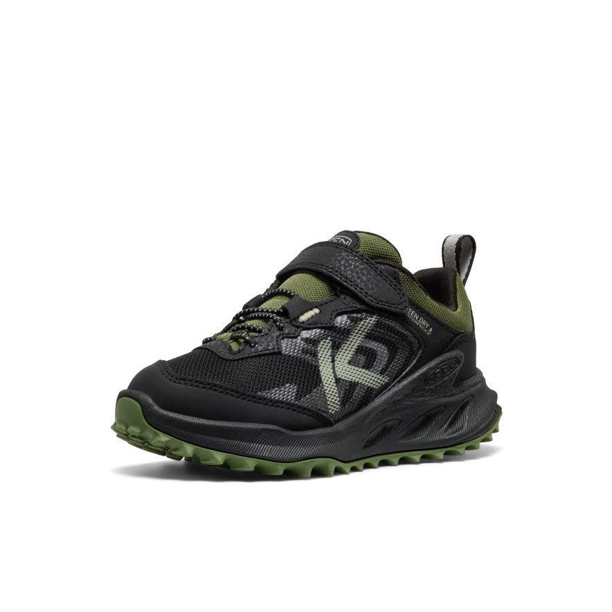Keen Online | Little Kids' Zionic Waterproof Shoe Black/Bronze Green
