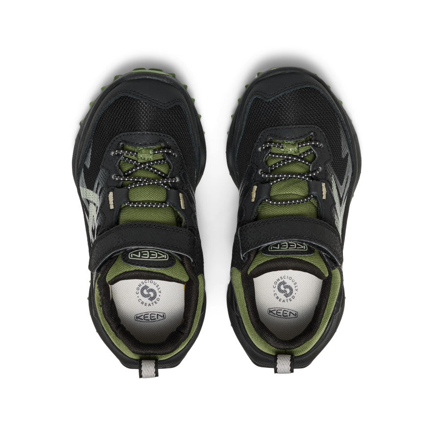 Keen Online | Little Kids' Zionic Waterproof Shoe Black/Bronze Green