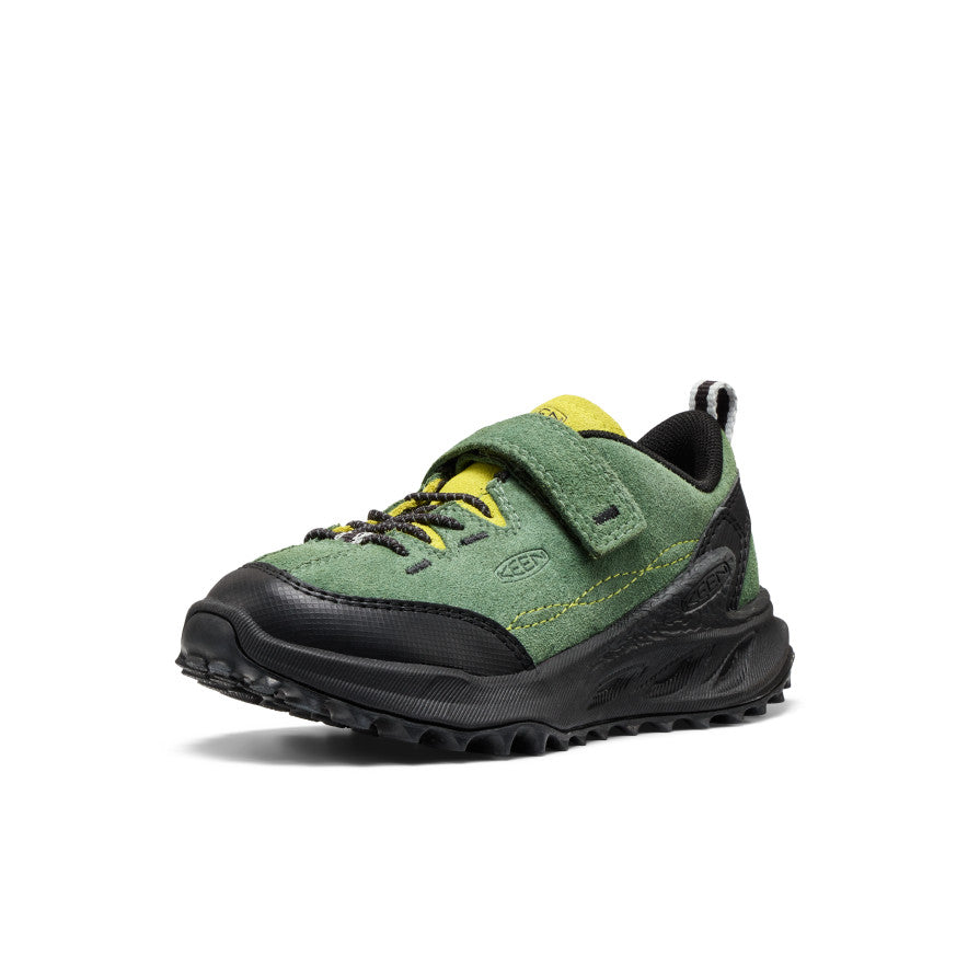 Keen New | Little Kid's Jasper Zionic Sneaker Bronze Green/Evening Primrose