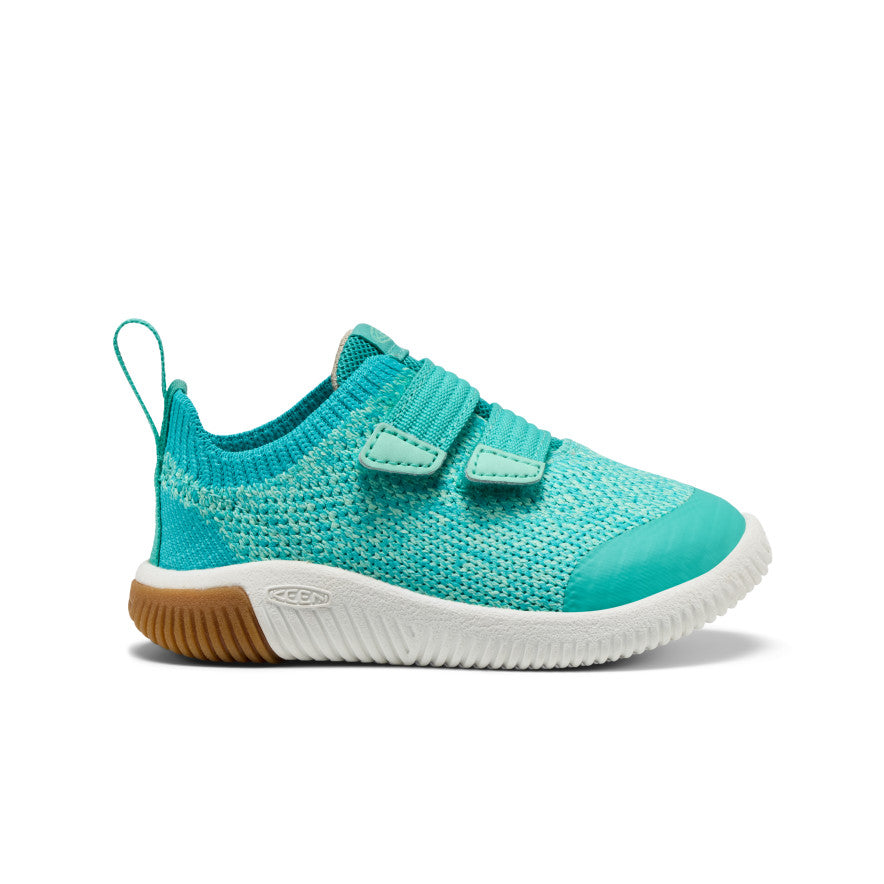 Keen | Toddlers' KNX Knit Double Strap Bright Aqua/Cabbage