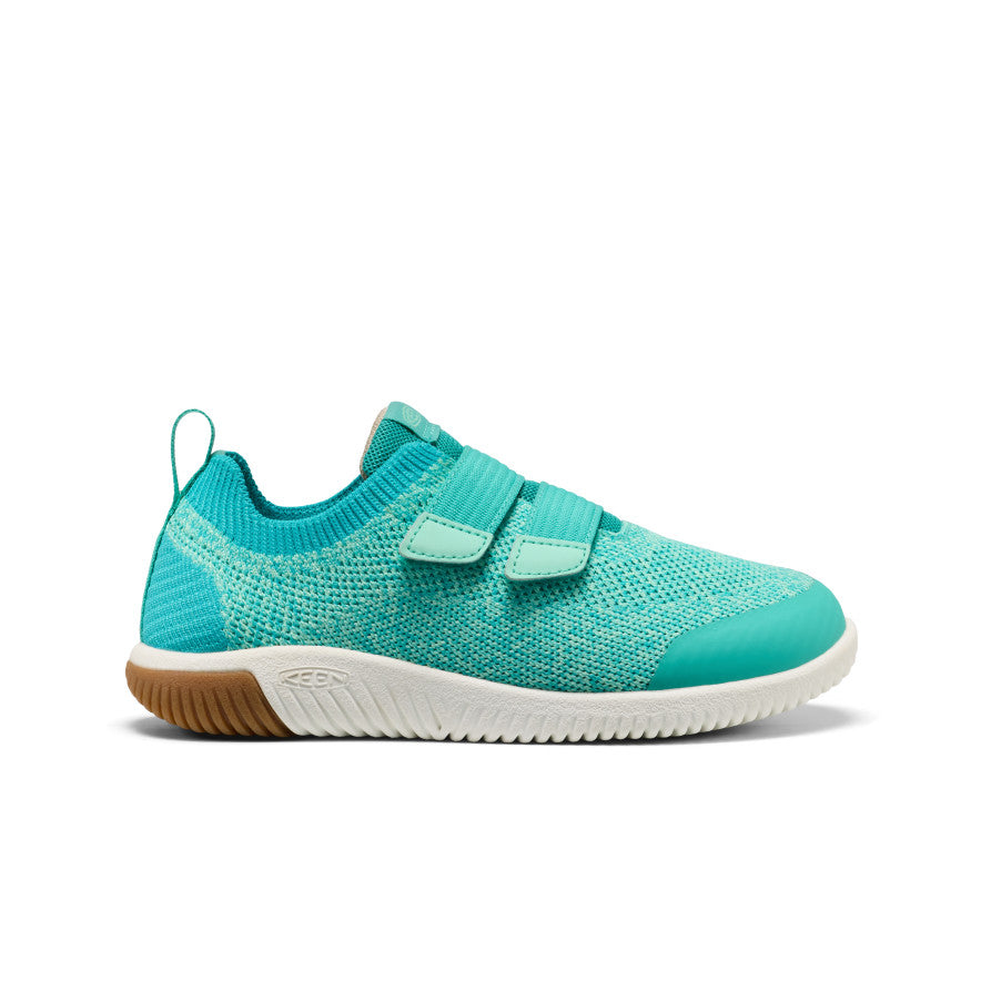 Keen Sale | Big Kids' KNX Knit Double Strap Bright Aqua/Cabbage