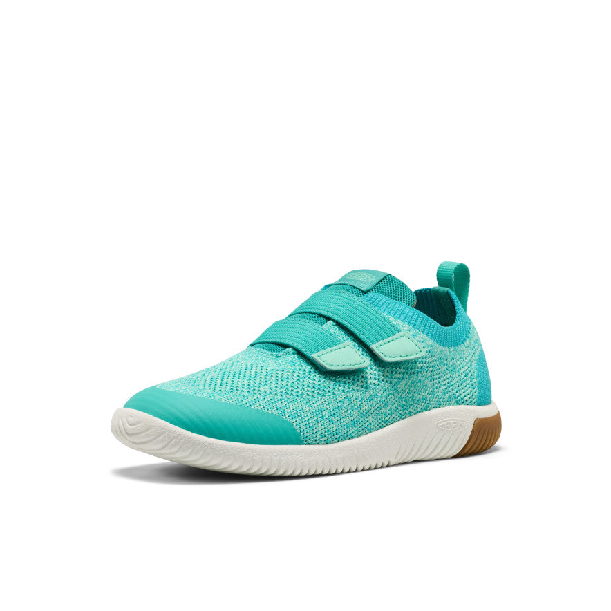 Keen Sale | Big Kids' KNX Knit Double Strap Bright Aqua/Cabbage