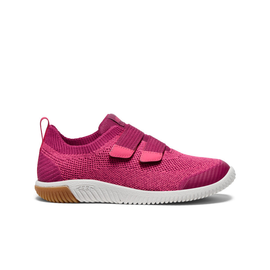Keen New | Big Kids' KNX Knit Double Strap Beaujolais/Raspberry