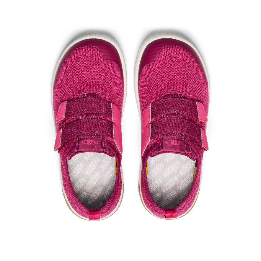 Keen New | Big Kids' KNX Knit Double Strap Beaujolais/Raspberry