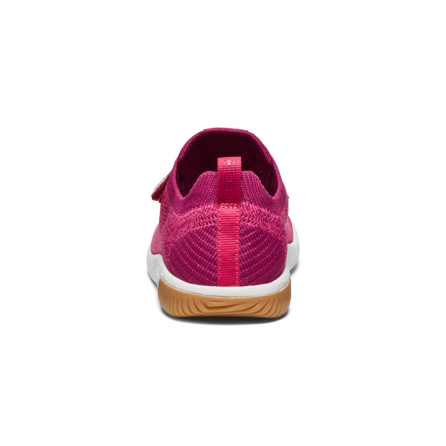 Keen New | Big Kids' KNX Knit Double Strap Beaujolais/Raspberry