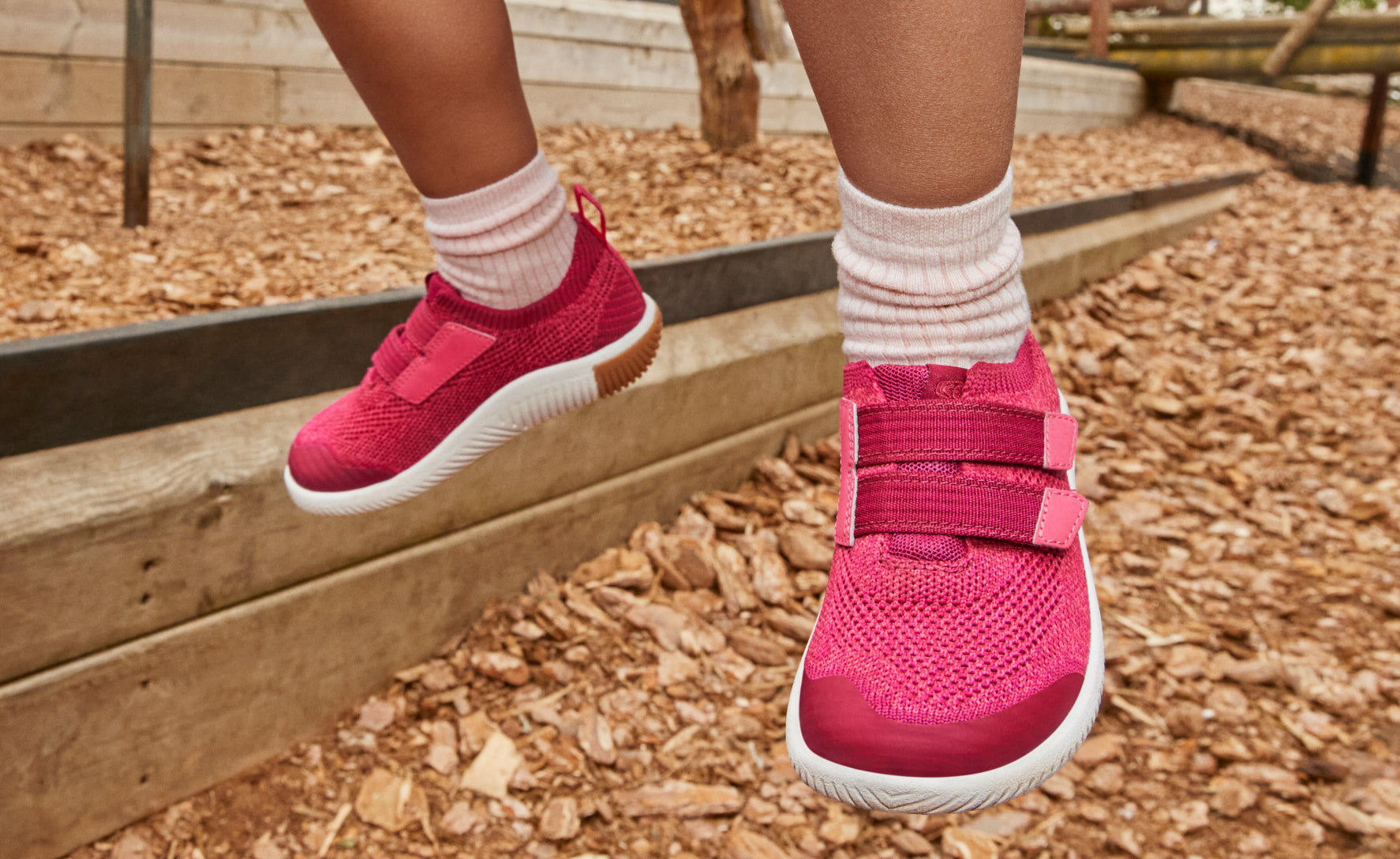 Keen New | Big Kids' KNX Knit Double Strap Beaujolais/Raspberry
