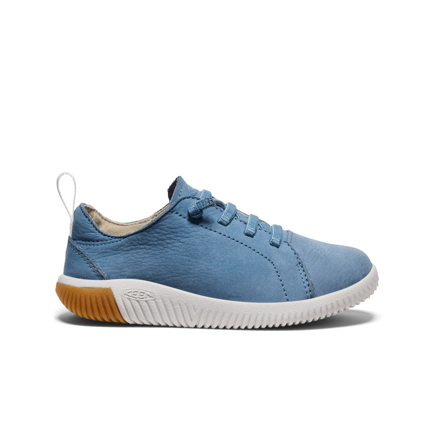 Keen US | Little Kids' KNX Leather Sneaker Coronet Blue/Vapor