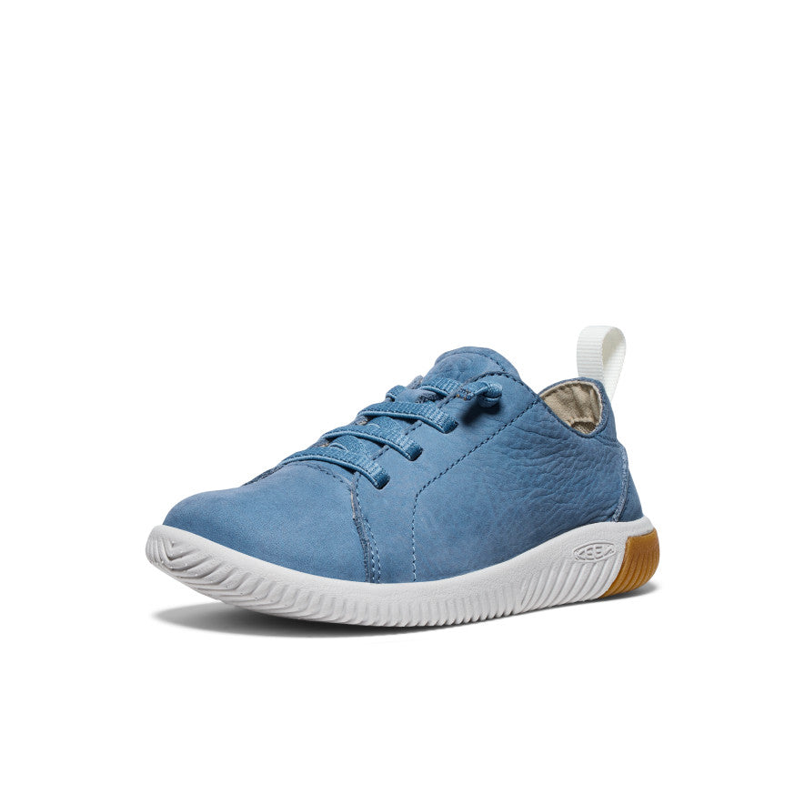 Keen US | Little Kids' KNX Leather Sneaker Coronet Blue/Vapor