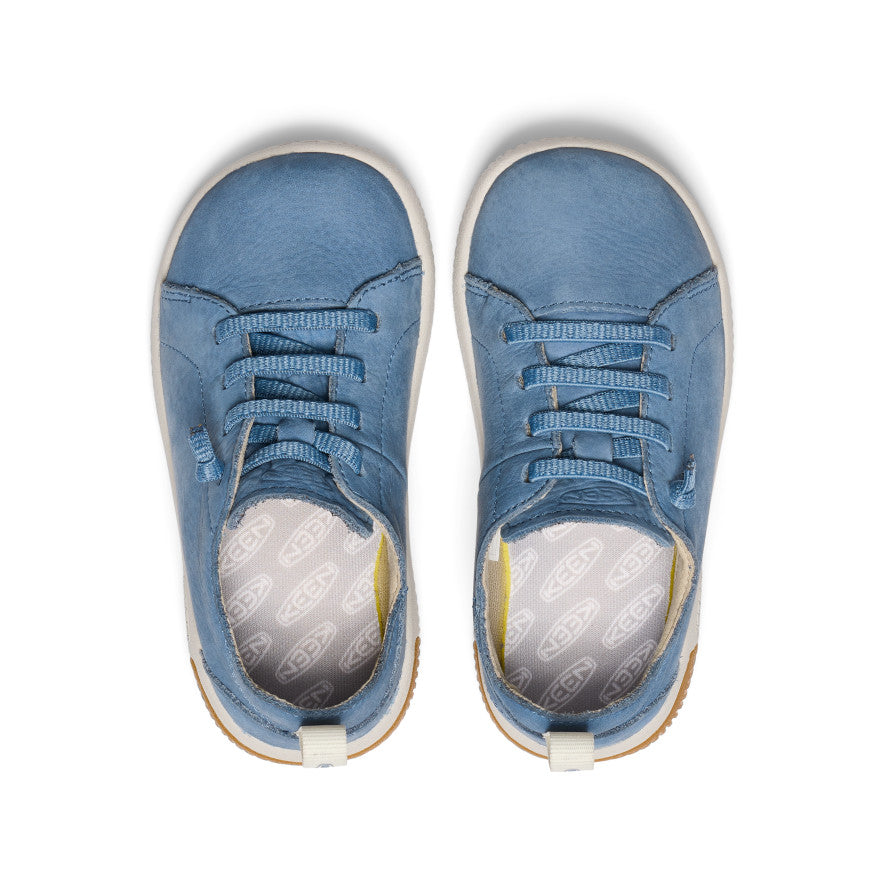 Keen US | Little Kids' KNX Leather Sneaker Coronet Blue/Vapor