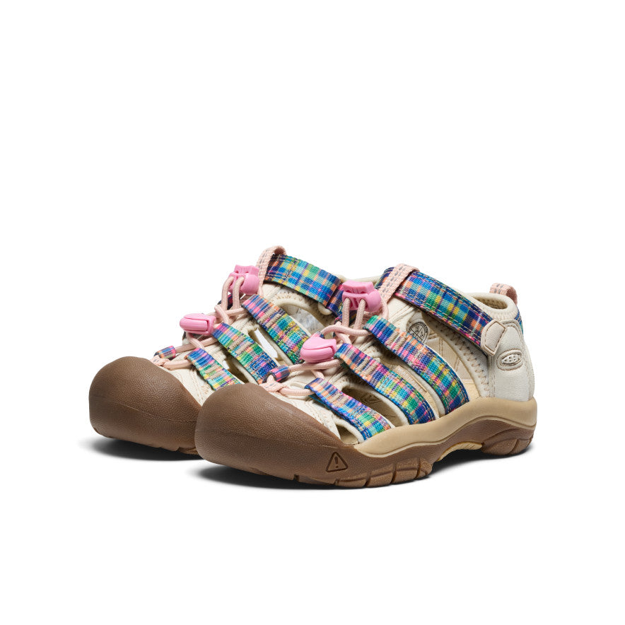 Keen Popular style | Little Kids' Newport H2 Gingham/Orchid Smoke