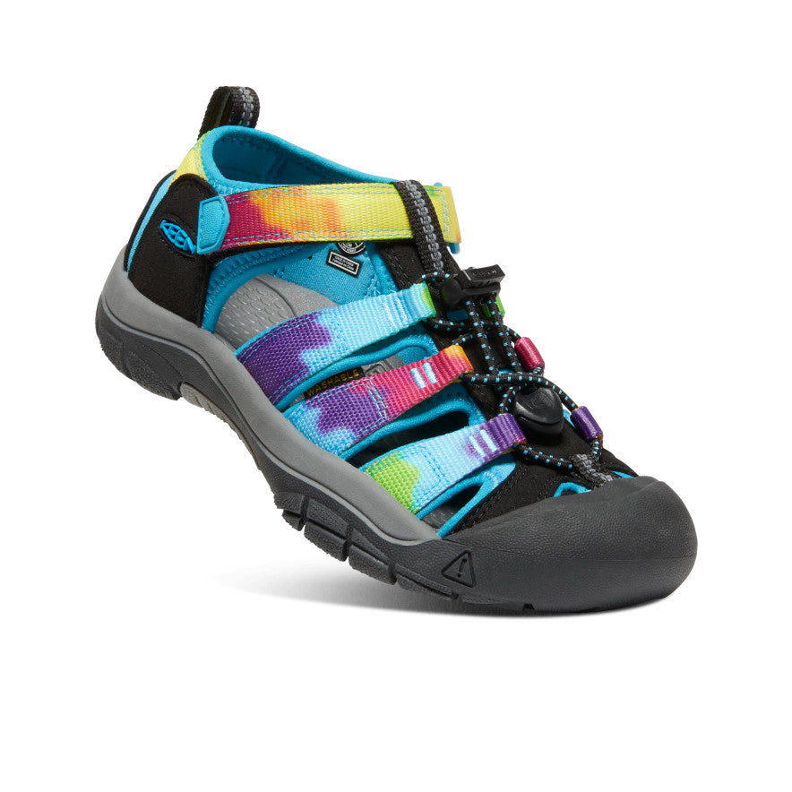 Keen Sale | Big Kids' Newport H2 Rainbow Tie Dye