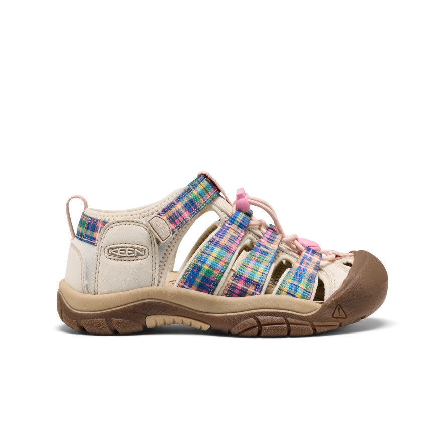 Keen Outlet | Big Kids' Newport H2 Gingham/Orchid Smoke