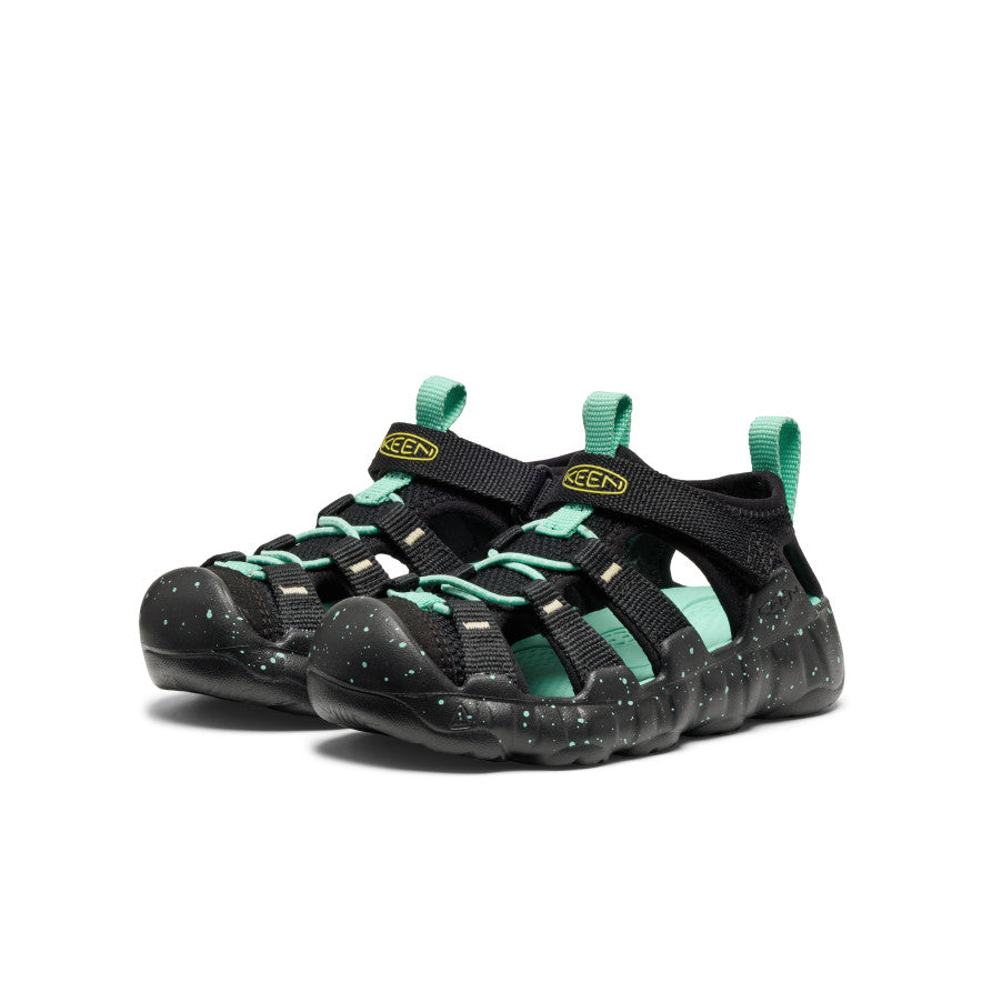 Keen | Little Kids' Hyperport H2 Sandal Black Stardust