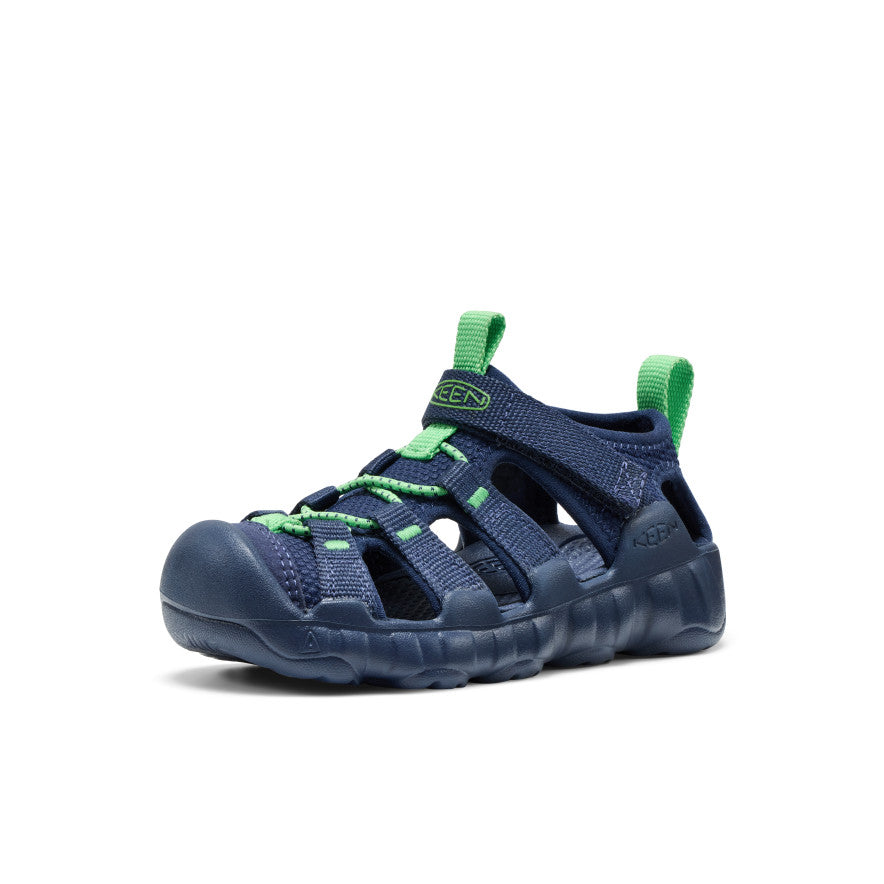 Keen Hot style | Little Kids' Hyperport H2 Sandal Naval Academy/Vibrant Green