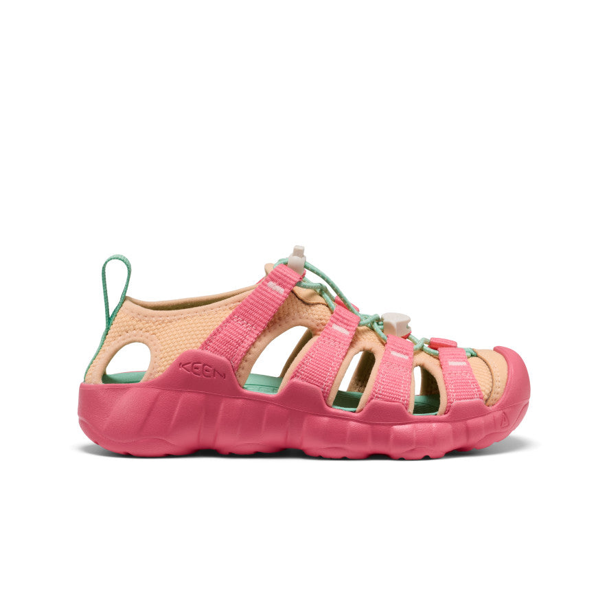 Keen New | Big Kids' Hyperport H2 Sandal Pink Lemonade/Peach Fuzz
