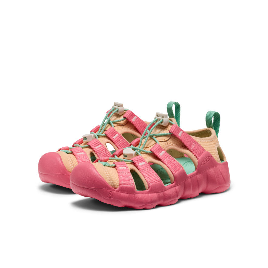 Keen New | Big Kids' Hyperport H2 Sandal Pink Lemonade/Peach Fuzz