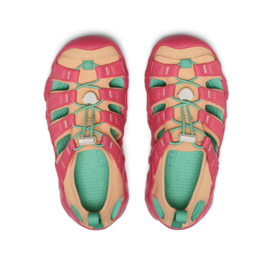Keen New | Big Kids' Hyperport H2 Sandal Pink Lemonade/Peach Fuzz
