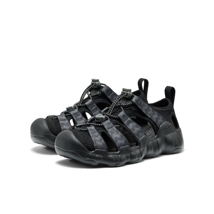 Keen Popular style | Big Kids' Hyperport H2 Sandal Black/Steel Grey