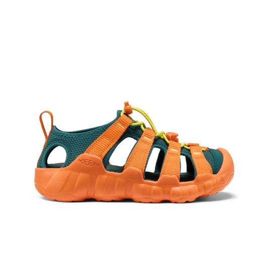 Keen Discount | Big Kids' Hyperport H2 Sandal Mediterranea/Orange Peel