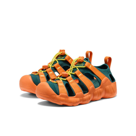Keen Discount | Big Kids' Hyperport H2 Sandal Mediterranea/Orange Peel