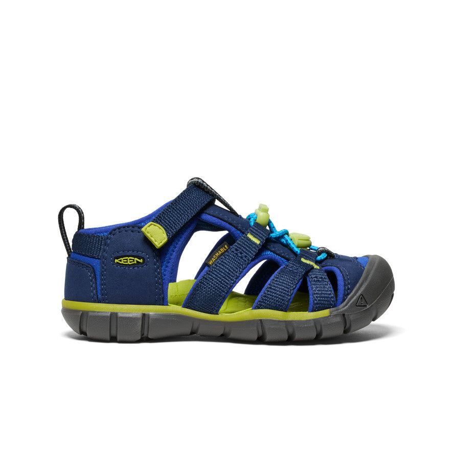 Keen US | Little Kids' Seacamp II CNX Naval Academy/Chartreuse