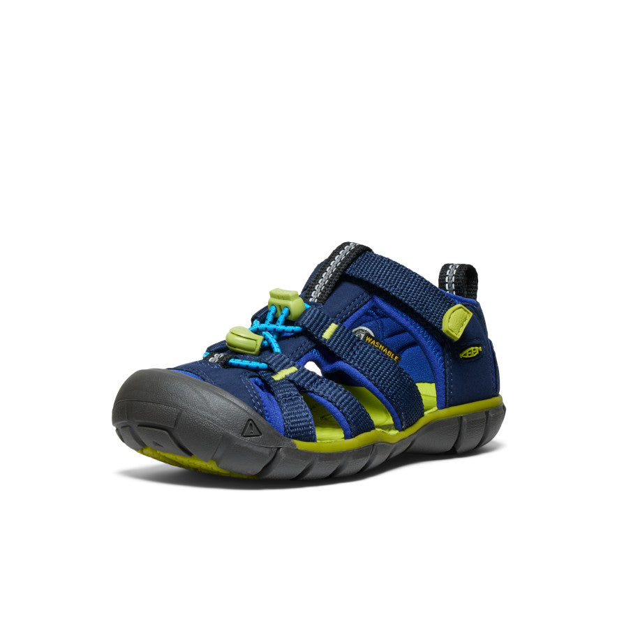 Keen US | Little Kids' Seacamp II CNX Naval Academy/Chartreuse
