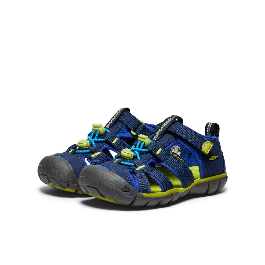 Keen US | Little Kids' Seacamp II CNX Naval Academy/Chartreuse
