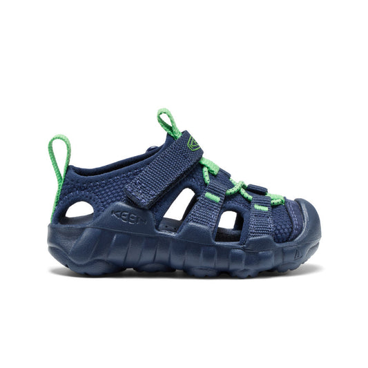 Keen Hot style | Toddlers' Hyperport H2 Sandal Naval Academy/Vibrant Green