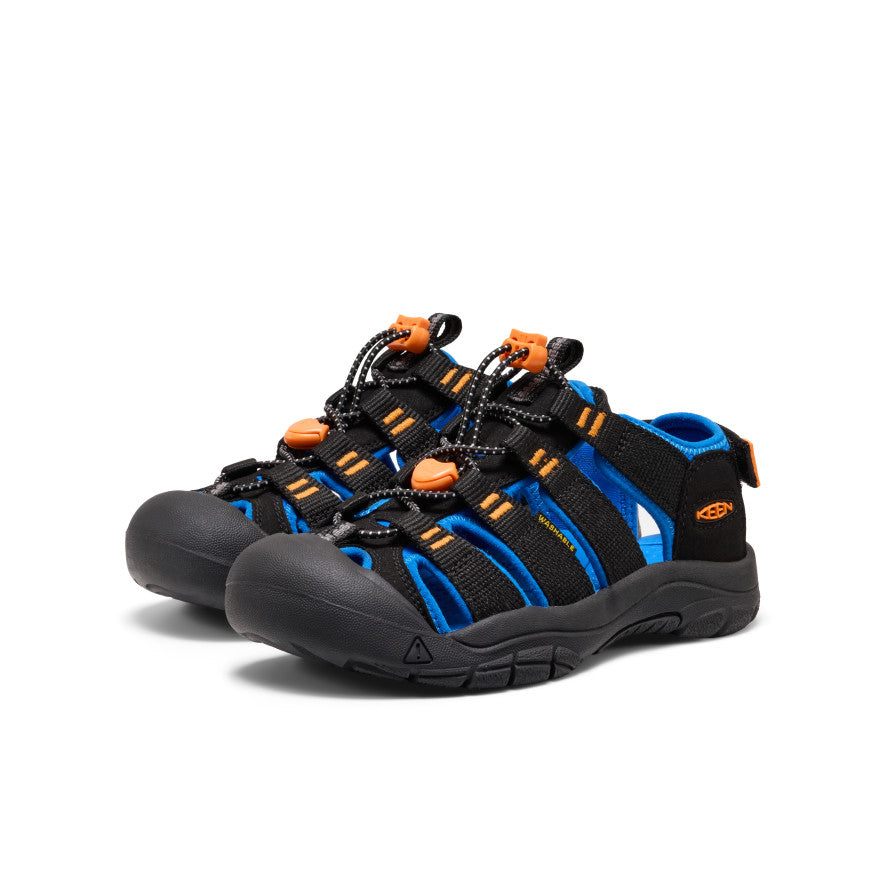 Keen | Big Kids' Newport Boundless Sandal Black/Precious Blue