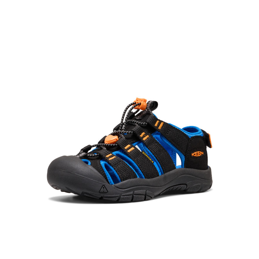 Keen | Big Kids' Newport Boundless Sandal Black/Precious Blue