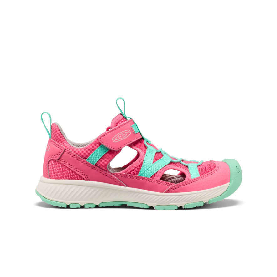 Keen US | Big Kids' Motozoa Sandal Pink Lemonade/Cabbage