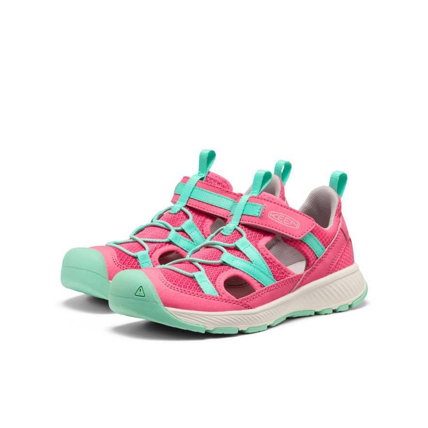 Keen US | Big Kids' Motozoa Sandal Pink Lemonade/Cabbage