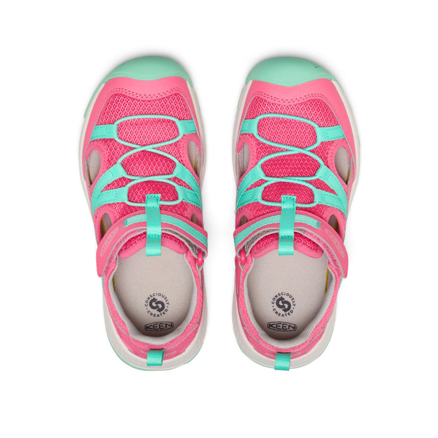 Keen US | Big Kids' Motozoa Sandal Pink Lemonade/Cabbage
