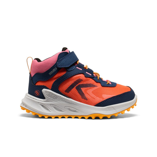 Keen Near Me | Little Kids' Zionic Waterproof Hiker Naval Academy/Nasturtium